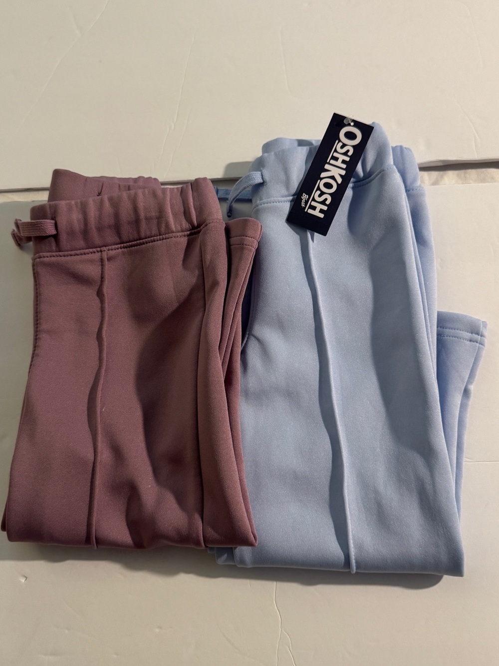 OshKosh B'gosh Jogger Pants in Mauve & Light  blue size  2t